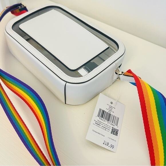 Kate Spade New York All Love Mini Camera Bag Rainbow Pride Crossbody - Picture 6 of 6